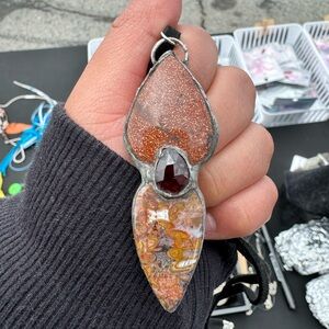 Soldered Crystal Pendant✨
